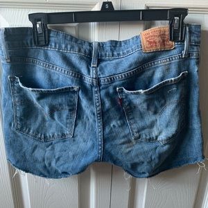 Levi’s 711 skinny denim shorts size 29